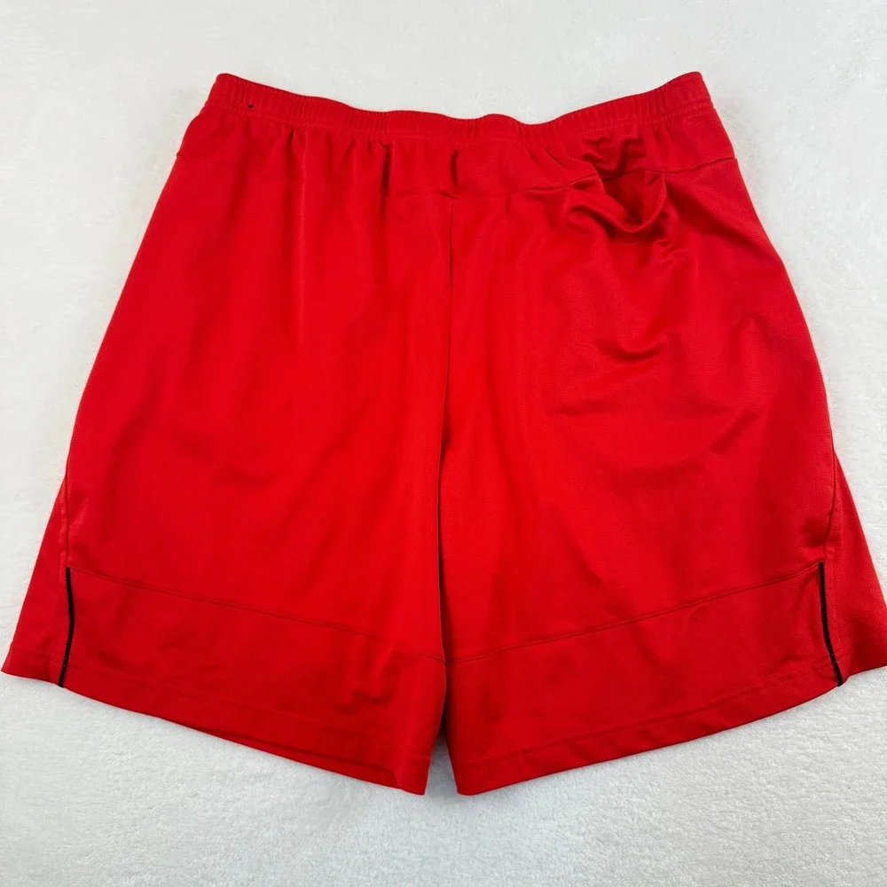 Nike Ohio State Buckeyes Athletic Gym Shorts Dri Fit On Field Mens XXL Red - Picture 8 of 10